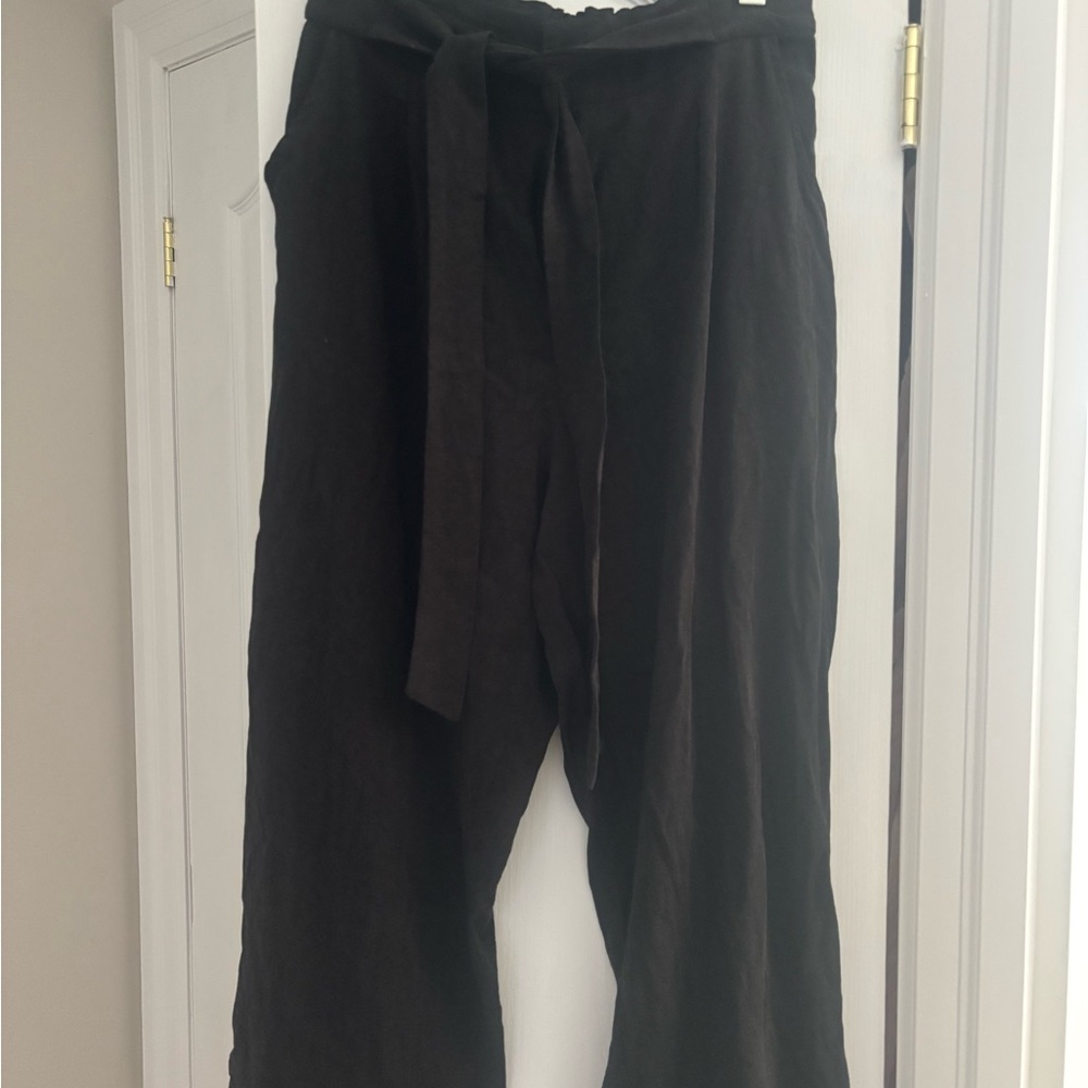 Heartloom Black Elastic Waist Pants